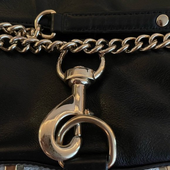 Rebecca Minkoff MAC Black Crossbody, gold hardware - Barely used! - Picture 6 of 6